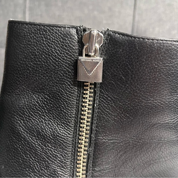 Michael Kors Black Heeled Boots - Picture 3 of 16